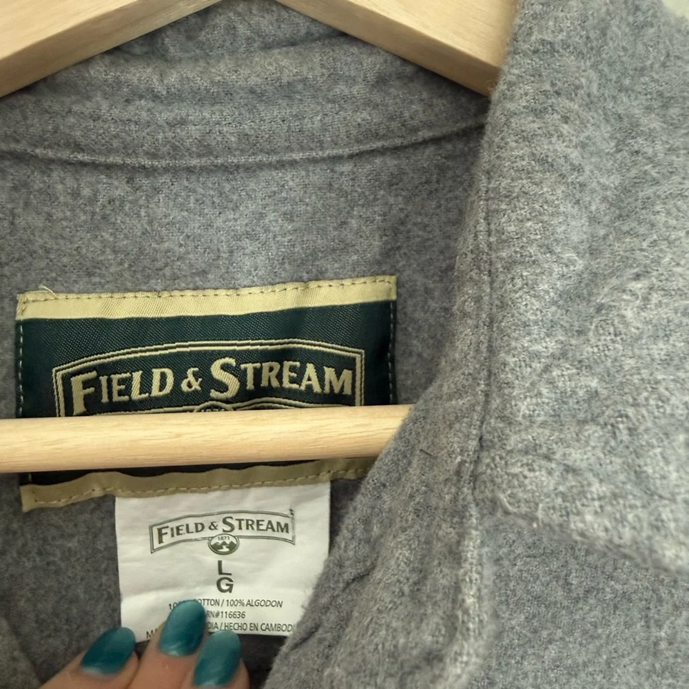 Field & Stream Gray Shirt Jacket - Picture 2 of 4
